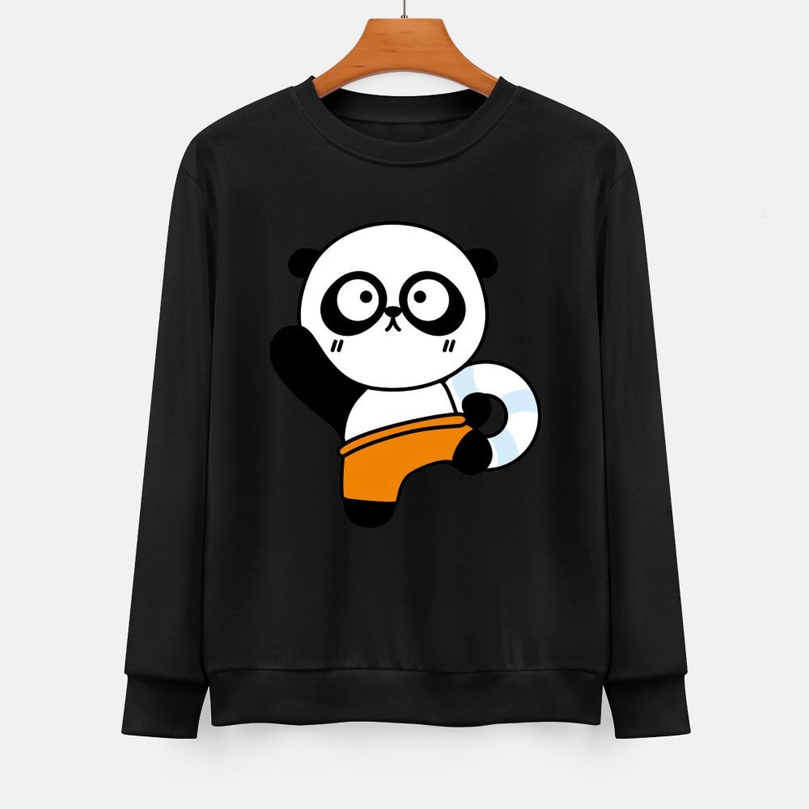 Front Patterned Long Sleeve TopCrisp Print ActiveLine